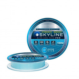 Леска SPRUT Skyline Fluorocarbon Composition EvoTech Classic Blue 0.455 100м