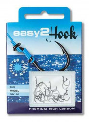 Крючок Easy 2 Hook Allround №4 black 20шт 085B040