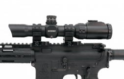 Оптический прицел Leapers Accushot T8 Tactical 1-8х28 MilDot,подсв.36цв. ,сетка выгр. O 30 мм