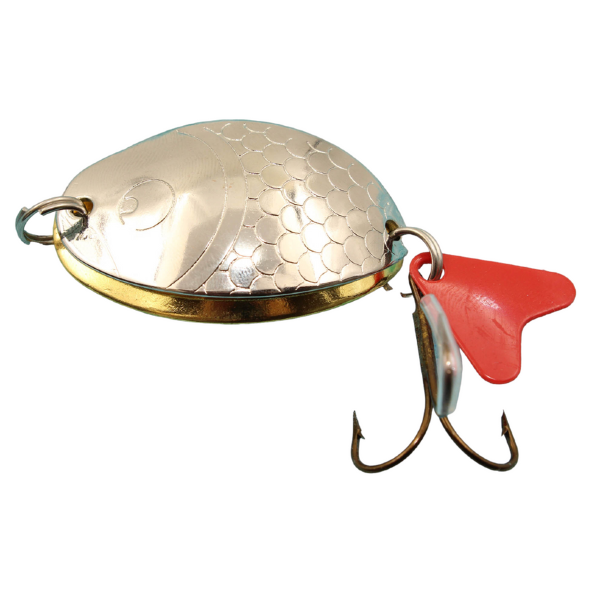 Блесна колеблющаяся двойная шумовая Condor Mascot Twin 1 размер 50 мм вес 12 г цвет 04 5 шт