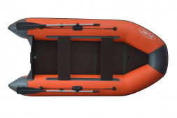 Надувная лодка FLINC FT360K оранжево-графитовый