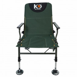 Кресло карповое Kyoda 56х46х40/104, полуавтоматическое, пласт.фурнитура