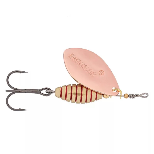 Блесна SIBBEAR вращающаяся Meteoro №4 L  65 мм, W  16 гр, C  Copper