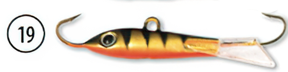 Балансир рыболовный для зимней рыбалки Spider Pro 19 40мм 5г цв.19