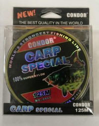 Леска монофильная Condor Carp Special d-0,30 мм, L-125 м , разрывная нагрузка 12,6 кг 10 шт