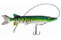 Виброхвост оснащенный KYODA LIVE PIKE, размер 190 мм вес 60 гр цвет 053