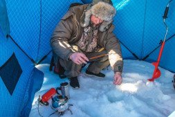 Палатка для зимней рыбалки Canadian Camper Beluga 2 Plus утепленная