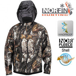 Куртка Norfin Hunting TRUNDER STAIDNESS/BLACK 04 р.XL