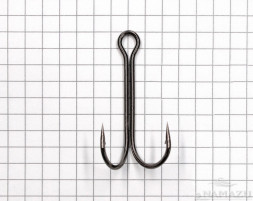 Крючок Namazu Double Hook Long, размер 2/0 INT, цвет BN, двойник 50 шт.
