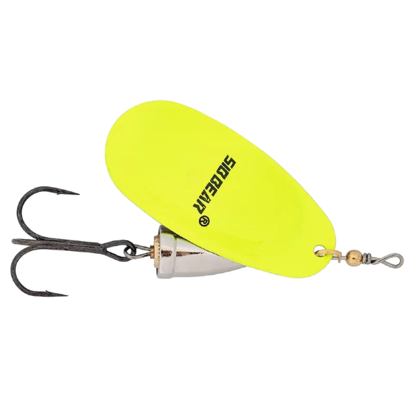 Блесна SIBBEAR вращающаяся Commeto №3 L  50 мм, W  8.0 гр, C  Shartreuse