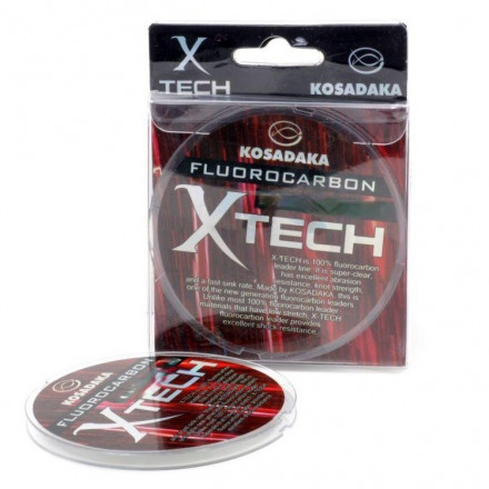 Леска KOSADAKA X-Tech флюор. 0.21 30м